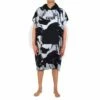 FCS Junior Towel Poncho Grey Camo/Black