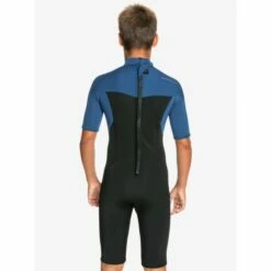 Quiksilver Everyday Sessions 2/2 Short Sleve - Back Zip Våddragt Til Børn -BNA BOARDSHOP Salg eqbw503018 quiksilver w xkkb bck1
