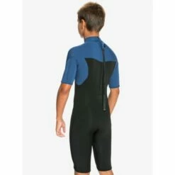 Quiksilver Everyday Sessions 2/2 Short Sleve - Back Zip Våddragt Til Børn -BNA BOARDSHOP Salg eqbw503018 quiksilver w xkkb bck2