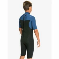 Quiksilver Everyday Sessions 2/2 Short Sleve - Back Zip Våddragt Til Børn -BNA BOARDSHOP Salg eqbw503018 quiksilver w xkkb bck3