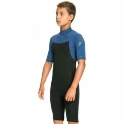 Quiksilver Everyday Sessions 2/2 Short Sleve - Back Zip Våddragt Til Børn