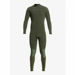 Quiksilver 3/2 Mm Syncro - Chest Zip Våddragt Til Herrer