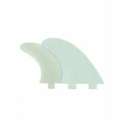 FCS M7 Natural Glass Flex Tri Fin Set