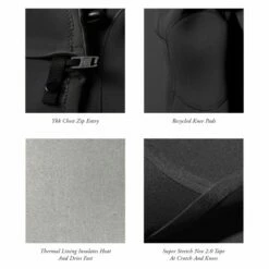 Vissla Seven Seas Comp 4-3 Chest Zip Full Suit Våddragt