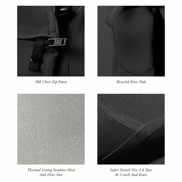 Vissla Seven Seas Comp 4-3 Chest Zip Full Suit Våddragt 3 Vissla Seven Seas Comp 4-3 Chest Zip Full Suit Våddragt