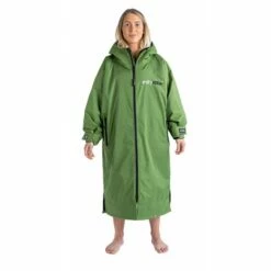 Dryrobe® Advance - Long Sleeve Poncho 10 Dryrobe® Advance - Long Sleeve Poncho -BNA BOARDSHOP Salg s adult green blk 012