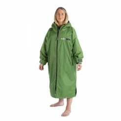 Dryrobe® Advance - Long Sleeve Poncho 11 Dryrobe® Advance - Long Sleeve Poncho -BNA BOARDSHOP Salg s adult green blk 015