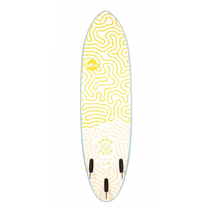 Softech Brainchild FCS II 7'6 Mist Surfbord 4 Softech Brainchild FCS II 7'6 Mist Surfbord - Billede 2