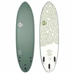 Softech Brainchild FCS II 7'0 Smoke Green Surfbord