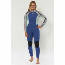 Sisstrevolution Summer Seas Back Zip Full Suit Våddragt