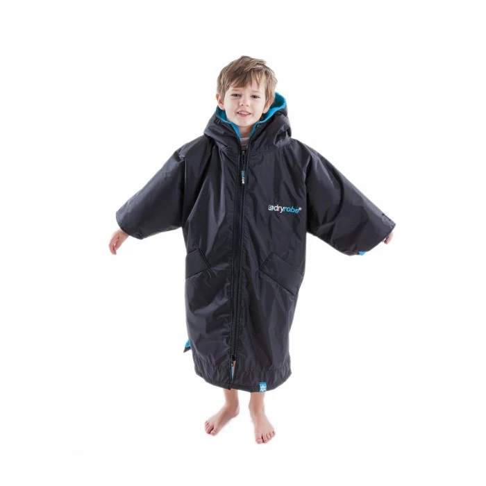 Dryrobe® Advance Kids Short Sleeve Poncho 4 Dryrobe® Advance Kids Short Sleeve Poncho - Billede 2